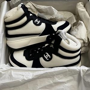 CHANEL, Shoes, Ankle Sneakers Chanel Size 37